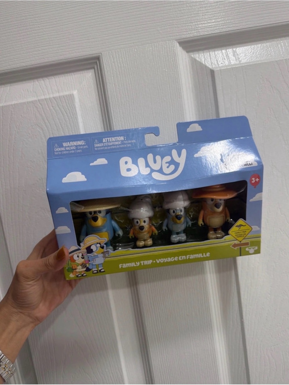 Bluey Family Trip Playset - Blue and Multi-colored Figures